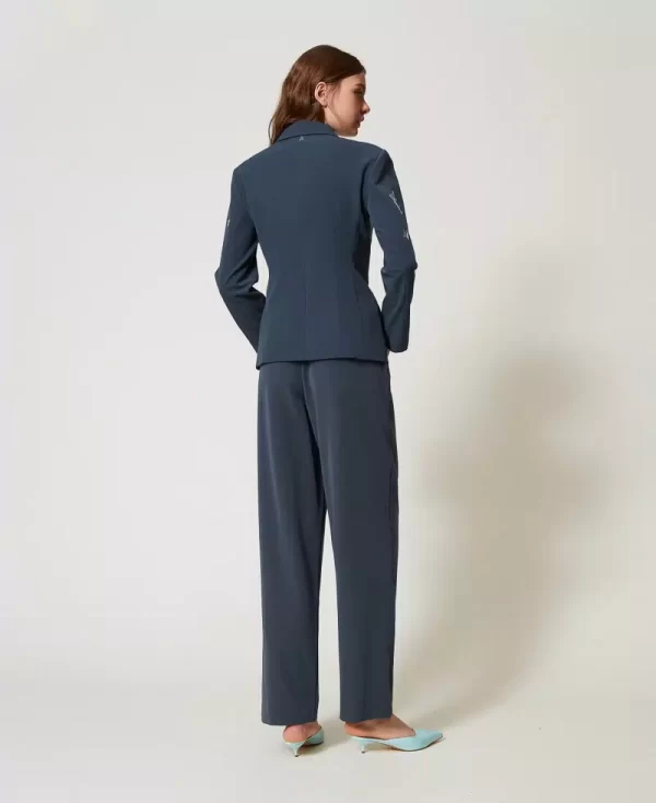Pantalón amplio con pinzas - Imagen 3