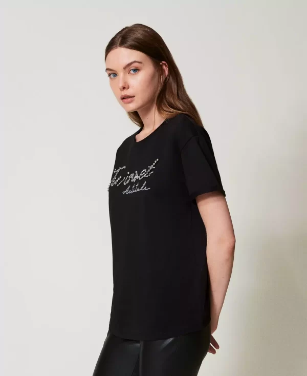 Camiseta con logotipo lúrex - Imagen 2