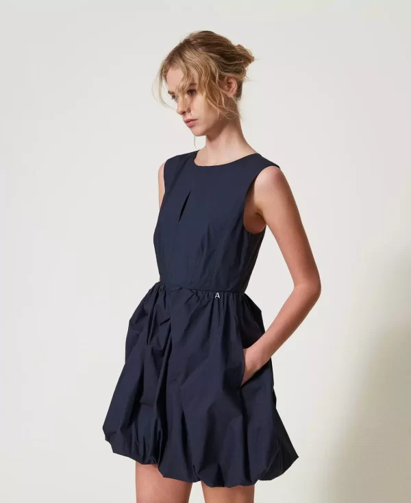 Mini vestido abullonado