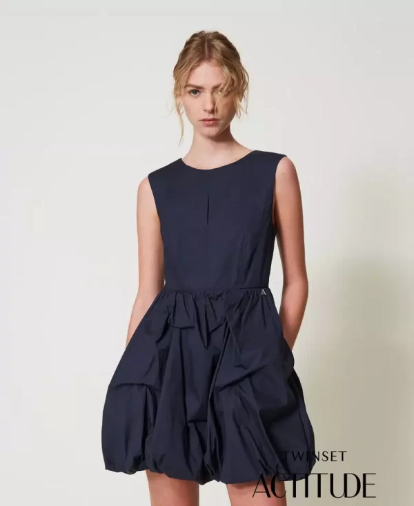 Mini vestido abullonado - Imagen 4