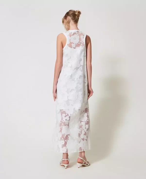 Vestido largo de organza - Imagen 2