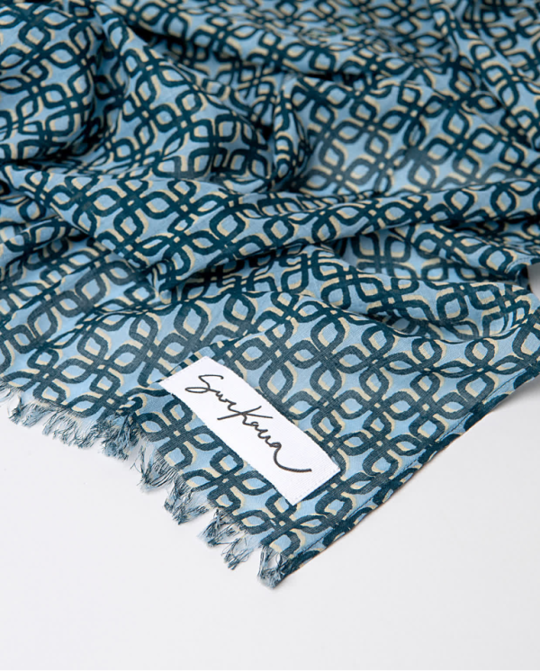 Fular estampado