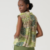 Blusa fluida estampada - Imagen 2
