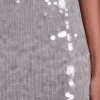 Falda midi con lentejuelas - Imagen 3