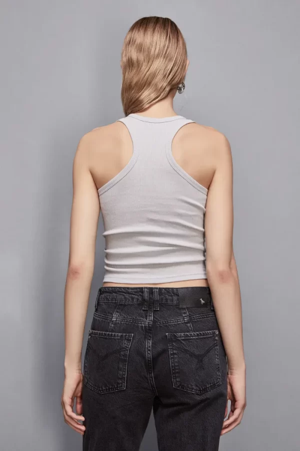 Camiseta sin mangas con detalles de pedrería - Imagen 4