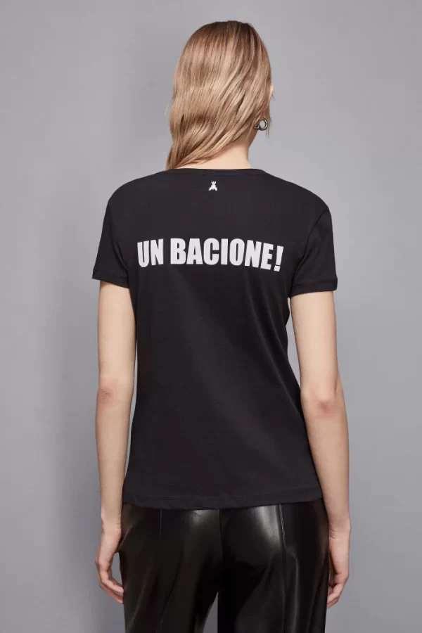 Camiseta con estampado beso - Imagen 6