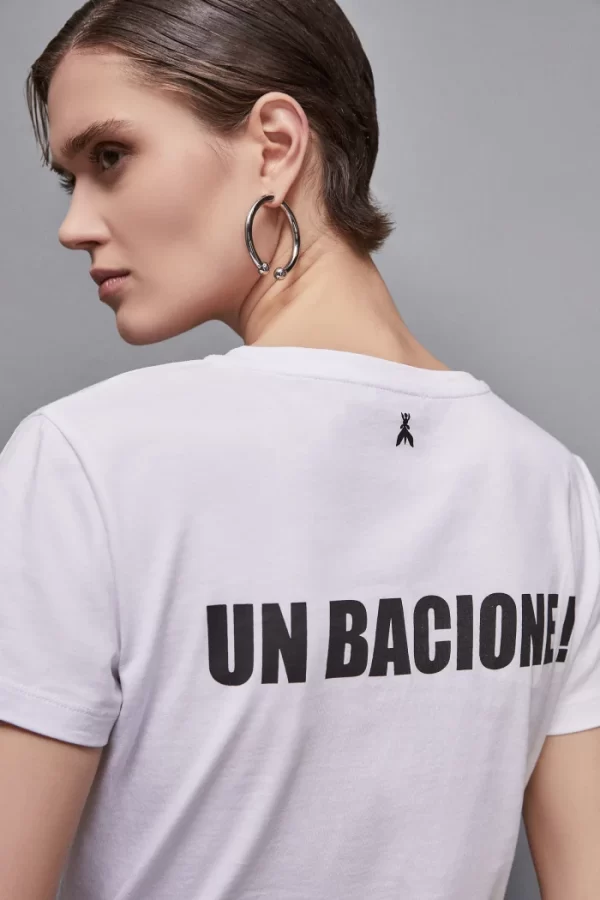 Camiseta con estampado beso - Imagen 3