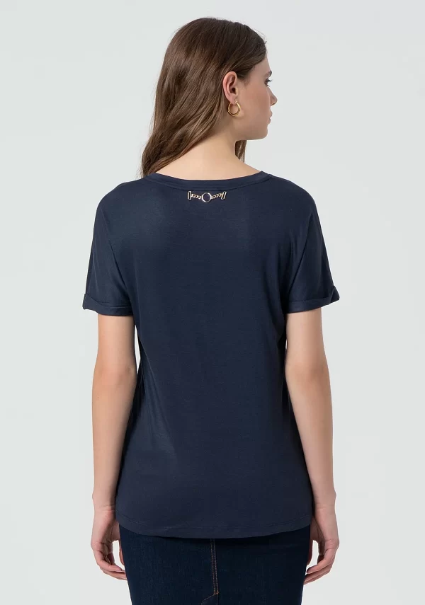 Camiseta con seda - Imagen 2