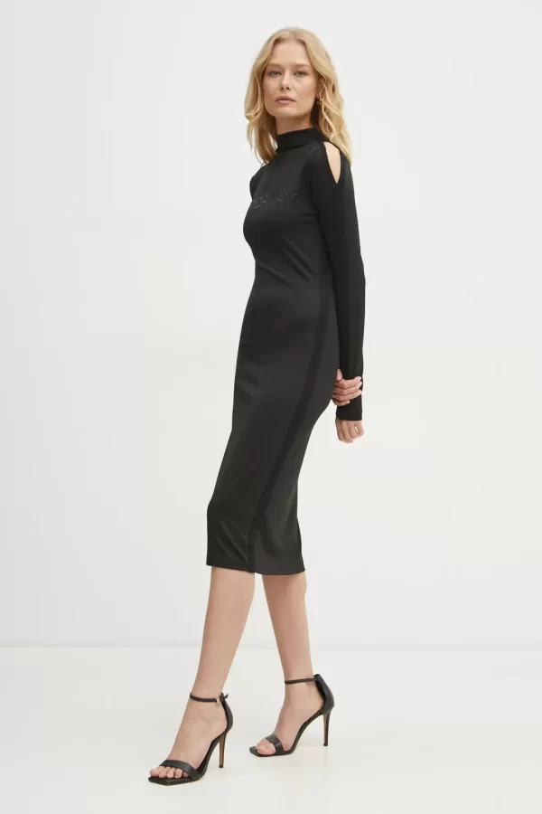 Vestido midi con logotipo - Imagen 3