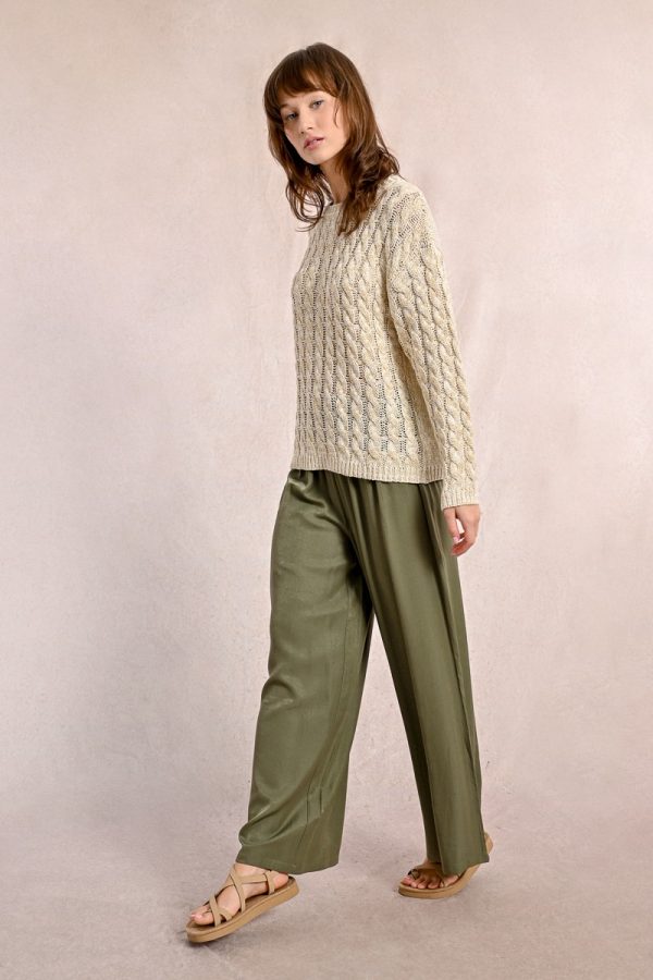 Pantalón largo fluido - Imagen 4