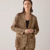 Blazer animal print