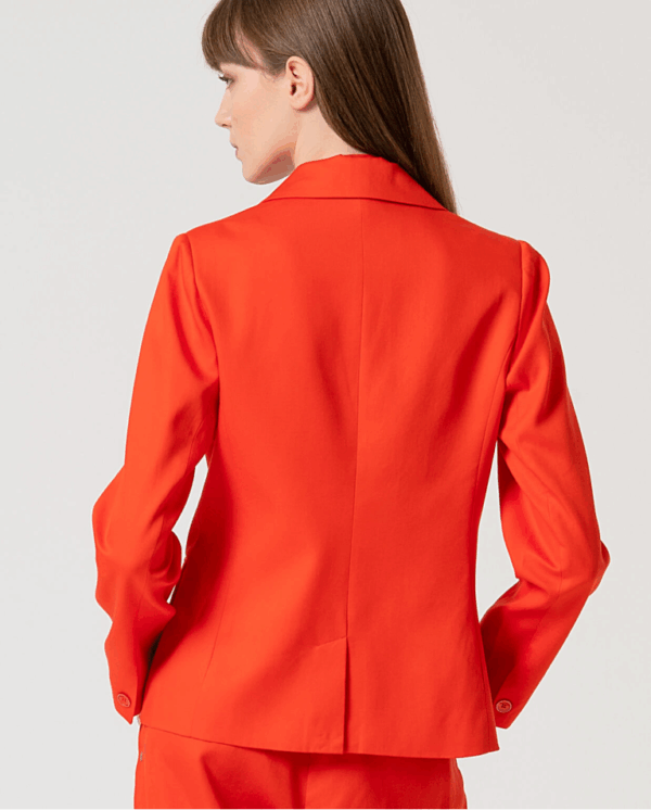 Blazer cruzada lisa - Imagen 2