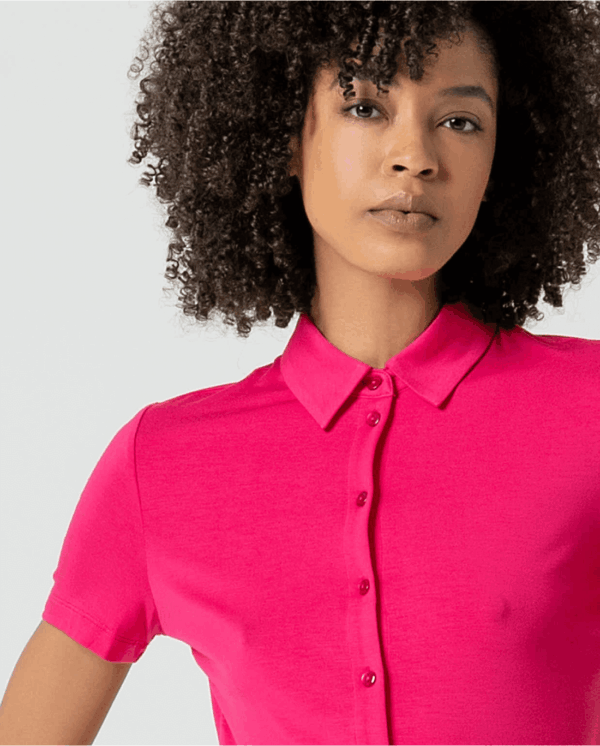 Camisa básica bamboo lisa - Imagen 4