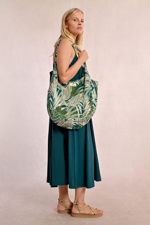 Bolso grande estampado tropical - Imagen 4