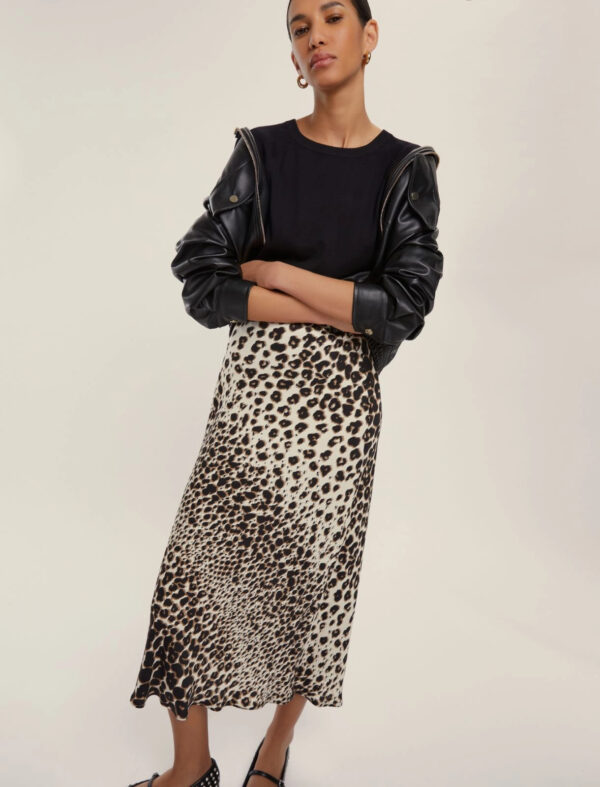 Falda animal print - Imagen 4