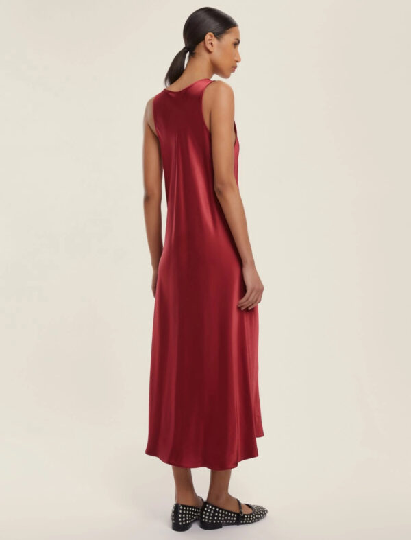 Vestido sin mangas de raso - Imagen 2