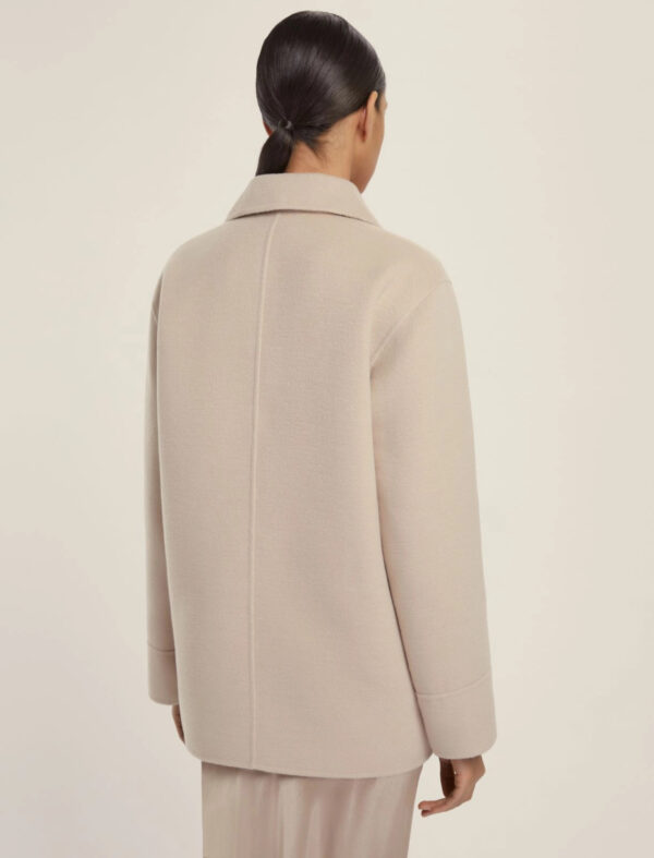 Chaqueta recta de tejido doble - Imagen 3